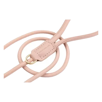 Correa trenzada para perros FuzzYard Life Atelier Soft Blush