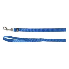 Correa Ziggi azul 15 y 25 mm para perros