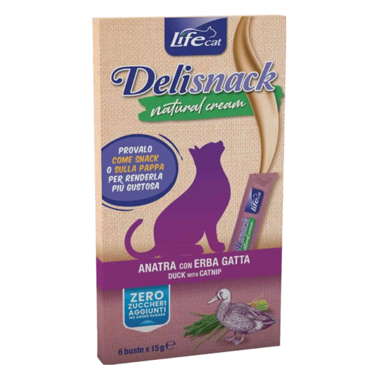 Crema life cat pato con hierba gatera 6x15 gr