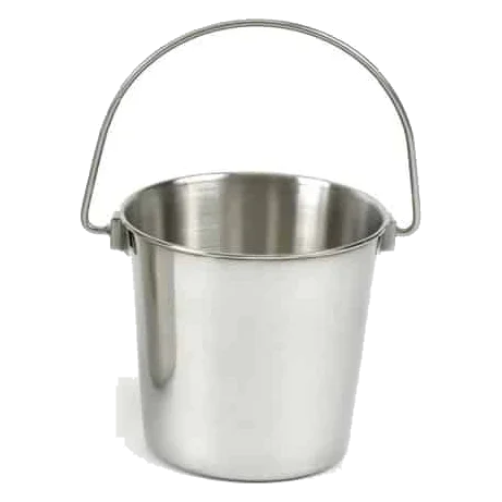 Cubo bebedero de acero inoxidable Classic T1 1800 ml para perros