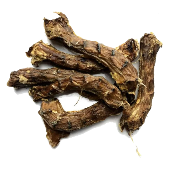 Cuellos de pollo desecados 1 kg para perros