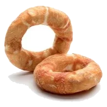 Donut con pollo 11 cm a granel para perros