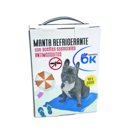 Esterilla refrescante antimosquitos para perros