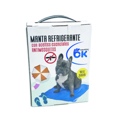 Esterilla refrescante antimosquitos para perros