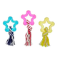 Estrella con cuerda 8 cm, juguete mordedor para perros