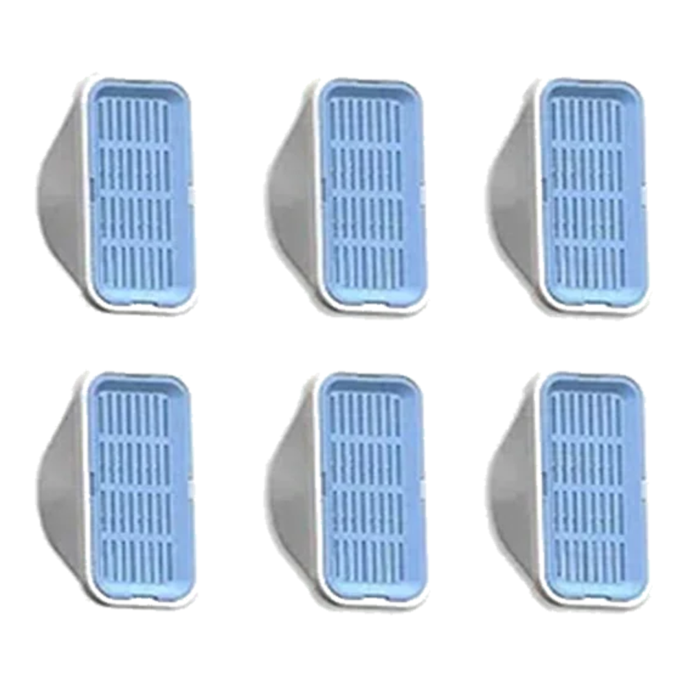 6 filtros de recambio para fuente de gatos inalámbrica de 3,2 L