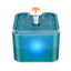 Fuente de agua de 2 L con luz LED para gatos y perros pequeños, verde - ZONLIDOOG