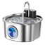 Fuente de agua inalámbrica de acero inoxidable de 3 L con sensor - ZONLIDOOG