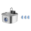 Fuente para gatos inalámbrica 3,2 L con 3 filtros de recambio