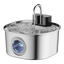 Fuente para gatos inalámbrica de acero inoxidable 3,2 L con grifo