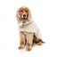 Abrigo para perros FuzzYard The Cosy cuello alto Eggshell (talla 1)