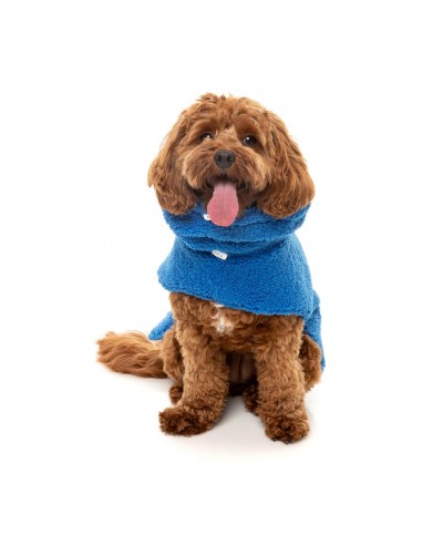 Abrigo para perros FuzzYard The Snuggle cuello alto azul (talla 1)