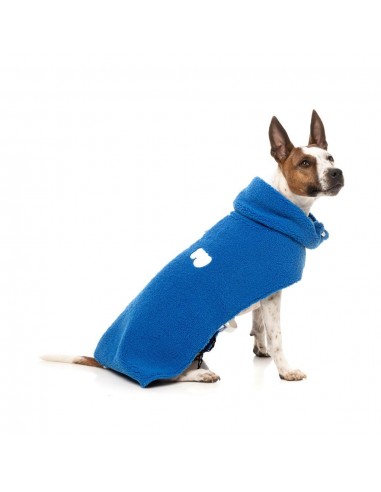 Abrigo para perros FuzzYard The Snuggle cuello alto azul (talla 1)