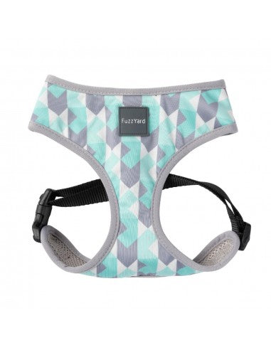 Arnés para perros FuzzYard Mint Fizz de licra transpirable