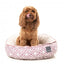 Cama reversible ovalada para perros FuzzYard Edessa (talla M)