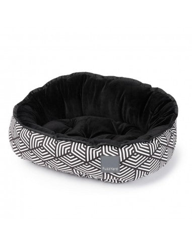 Cama reversible ovalada para perros FuzzYard Fitzroy (talla M)
