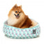 Cama reversible para perros FuzzYard Mint Fizz (talla M)