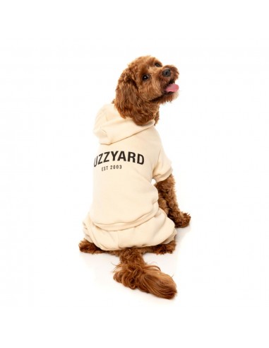 Chándal con capucha para perros FuzzYard Urban buttermilk