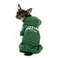 Chándal con capucha para perros FuzzYard Urban verde
