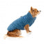 Abrigo acolchado para perros FuzzYard Mosman azul lavado