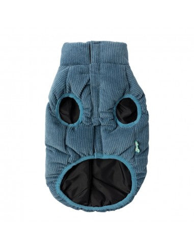 Abrigo acolchado para perros FuzzYard Mosman azul lavado