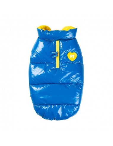 Abrigo acolchado para perros FuzzYard Amor azul cobalto