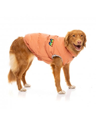 Abrigo acolchado para perros FuzzYard Ashbury melocotón