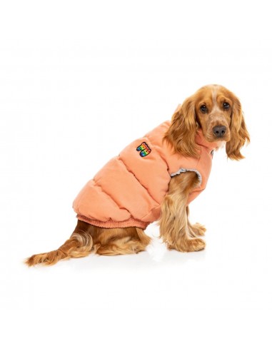 Abrigo acolchado para perros FuzzYard Ashbury melocotón