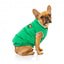 Abrigo acolchado para perros FuzzYard Ashbury verde