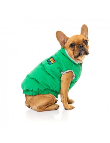 Abrigo acolchado para perros FuzzYard Ashbury verde