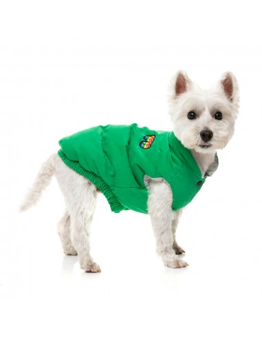 Abrigo acolchado para perros FuzzYard Ashbury verde