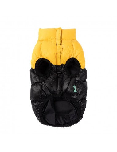 Abrigo acolchado para perros FuzzYard East Harlem amarillo