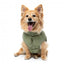 Abrigo acolchado para perros FuzzYard East Harlem caqui