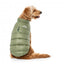 Abrigo acolchado para perros FuzzYard East Harlem caqui