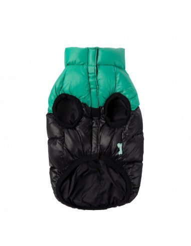 Abrigo acolchado para perros FuzzYard East Harlem verde