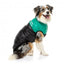 Abrigo acolchado para perros FuzzYard East Harlem verde