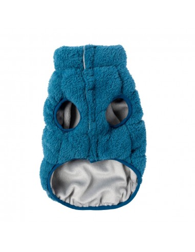 Abrigo de peluche para perros FuzzYard Vaucluse azul francés