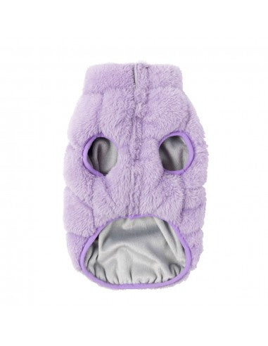 Abrigo de peluche para perros FuzzYard Vaucluse lila