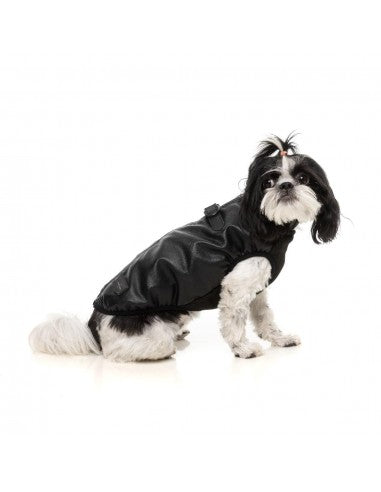 Chaqueta con arnés para perros FuzzYard Vienna negro