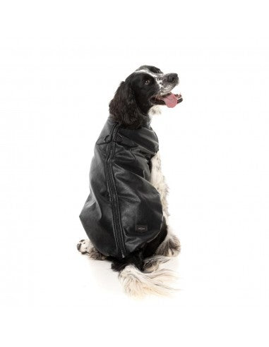 Chaqueta con arnés para perros FuzzYard Vienna negro