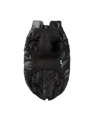 Chaqueta con arnés para perros FuzzYard Vienna negro