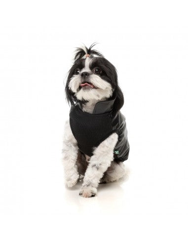 Chaqueta con arnés para perros FuzzYard Vienna negro