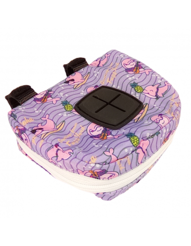 Dispensador de bolsas para perros FuzzYard Aloha Dolphins