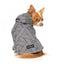 Impermeable para perros FuzzYard Flipside rojo, negro y blanco