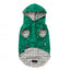 Impermeable para perros FuzzYard Flipside verde/beige talla 1