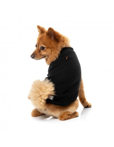 Jersey para perros FuzzYard Allday de algodón negro