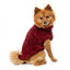 Jersey para perros FuzzYard Turtle Teddy granate