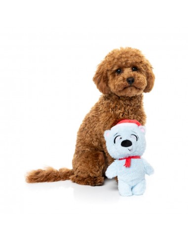 Peluche de Navidad para perros FuzzYard oso polar Brrr-Uce