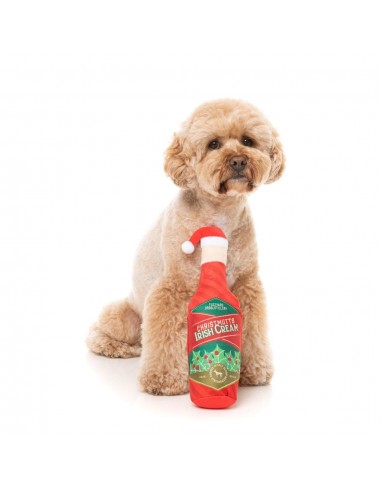 Peluche de Navidad para perros FuzzYard Irish Crema