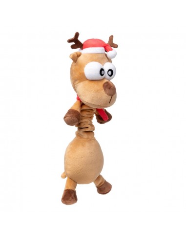 Peluche navideño para perros FuzzYard Domineck the Reindeer